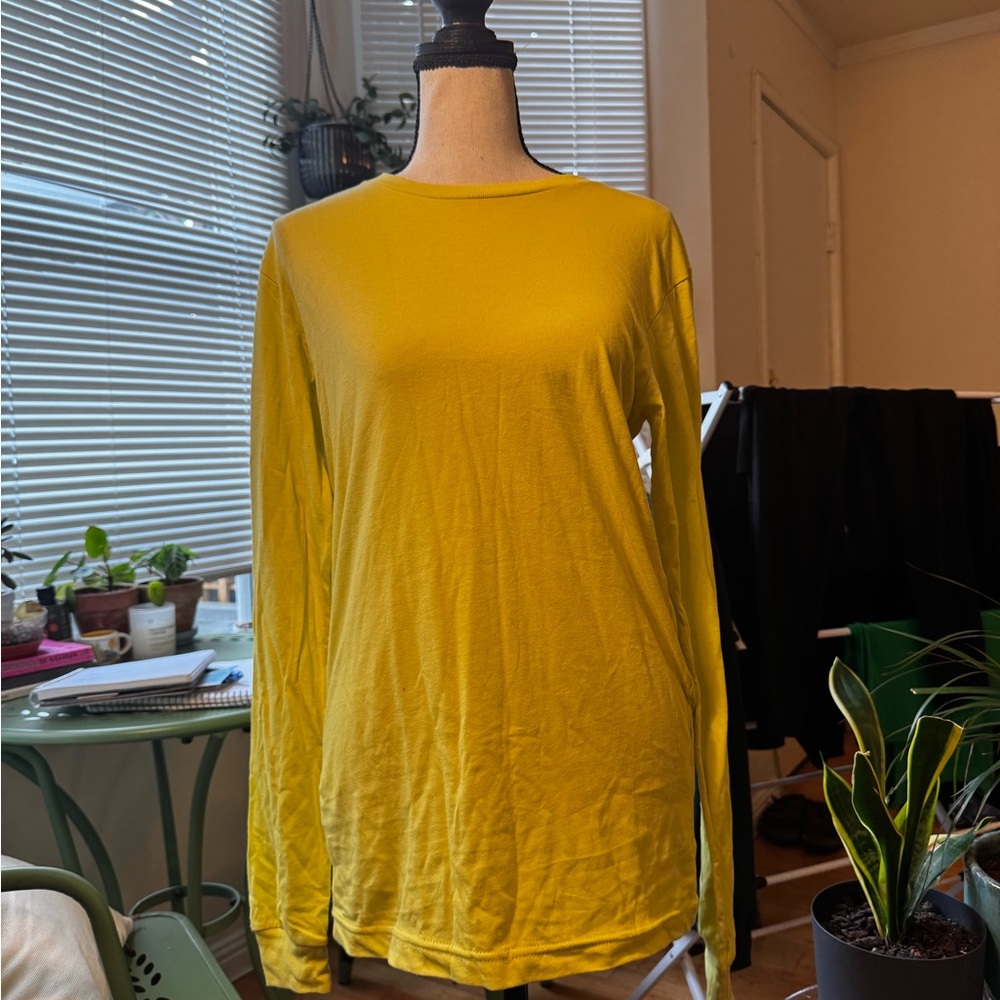 Bella Canvas Yellow Long Sleeve Tee